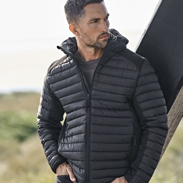 Tee Jays Crossover Hooded Padded Outdoor Jacket Thumbnail