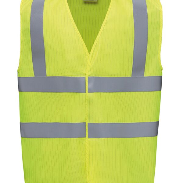 Hi-vis flame-retardant anti-static waistcoat (HVW100ASFR) Thumbnail